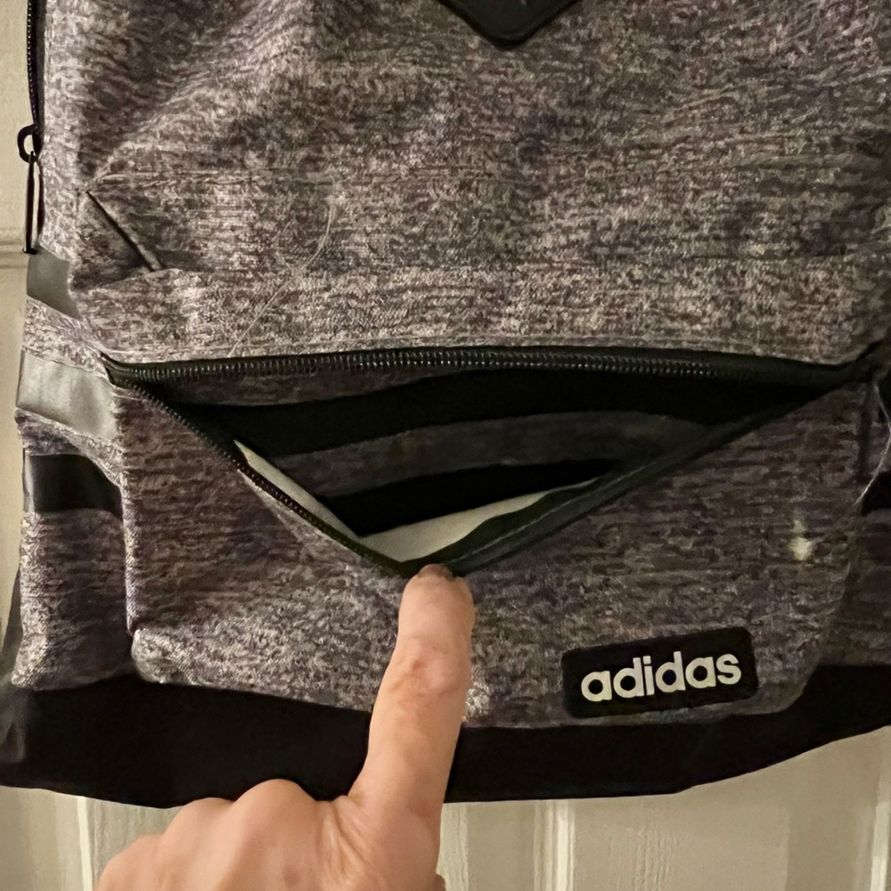 Adidas Sack Backpack Drawstring Athletic Sports B… - image 3